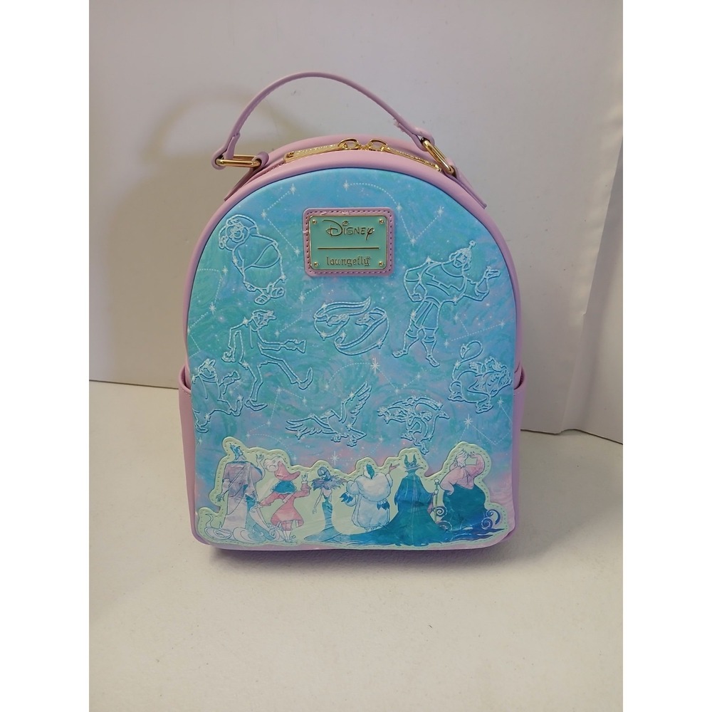 Loungefly Disney Villians Mini Backpack‎ Bag Limited Edition Exclusive 2022 Fall